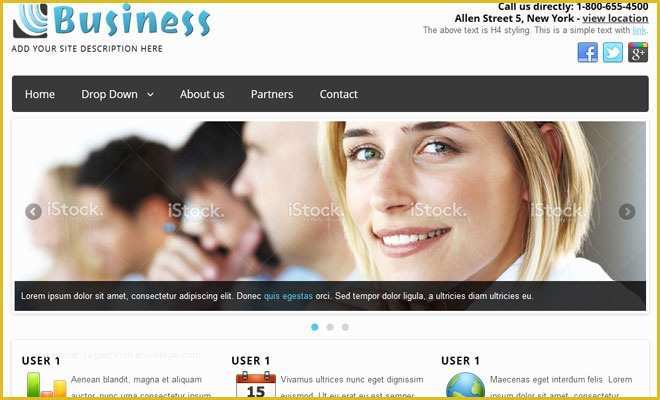 Joomla 3.0 Templates Free Download Of Simple & Slick Business Free Joomla Template