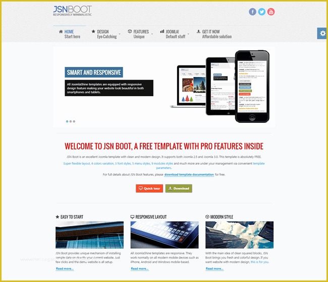 Joomla 3 X Templates Free Of Best Free Responsive Templates for Joomla 3 X