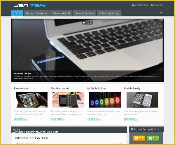 Joomla 3 X Templates Free Of Free Joomla Template Jsn Teki by Joomlashine