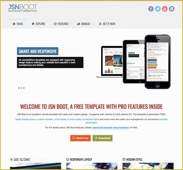 Joomla Intranet Template Free Of Free Joomla Template for Business and Portfolio