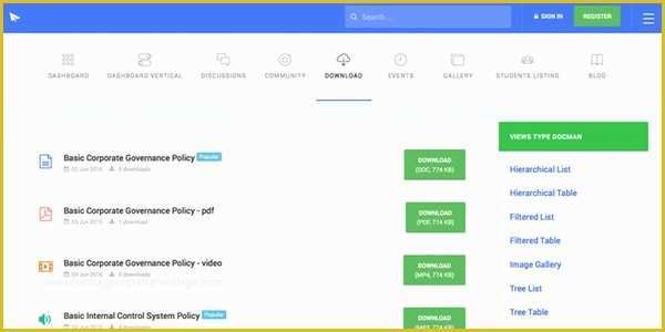Joomla Intranet Template Free Of Intranet Template Featuring Docman Joomlatools