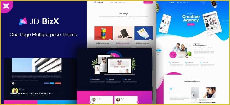 Joomla One Page Template Free Of 10 Best Multipurpose E Page Joomla Templates In 2018