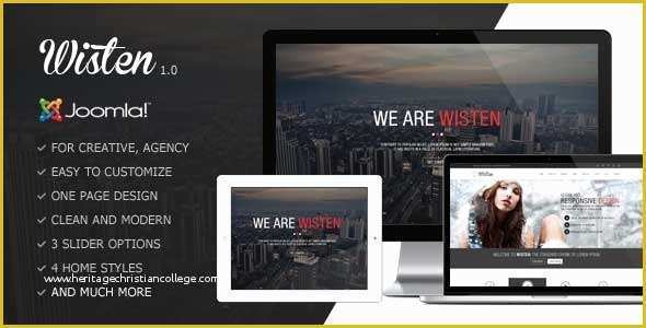 61 Joomla One Page Template Free