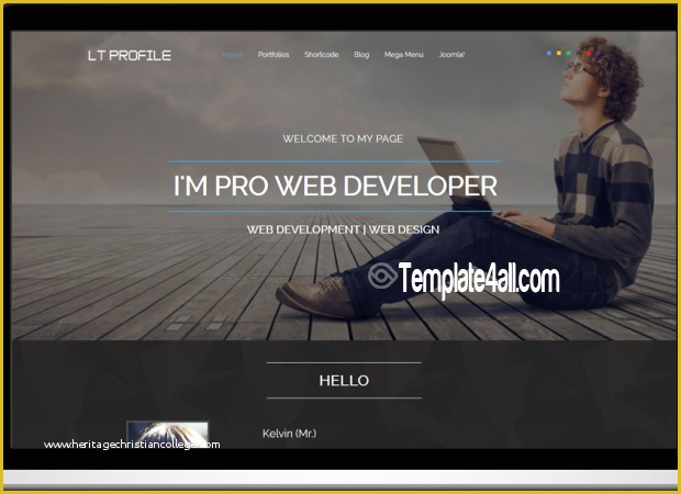 Joomla One Page Template Free Of E Page Responsive Law Joomla Template Download