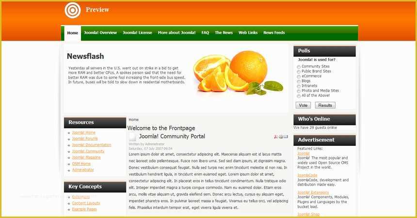 Joomla One Page Template Free Of Free Joomla Single Page Template – Empresamacorp