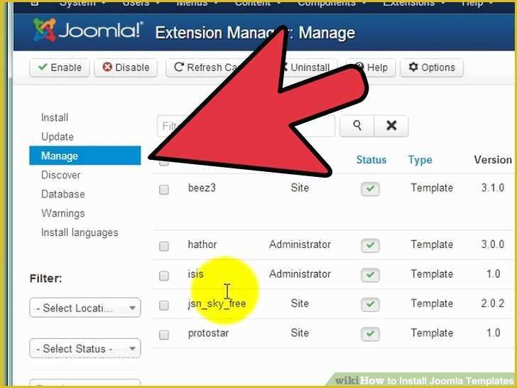 Joomla One Page Template Free Of How to Install Joomla Templates 7 Steps with