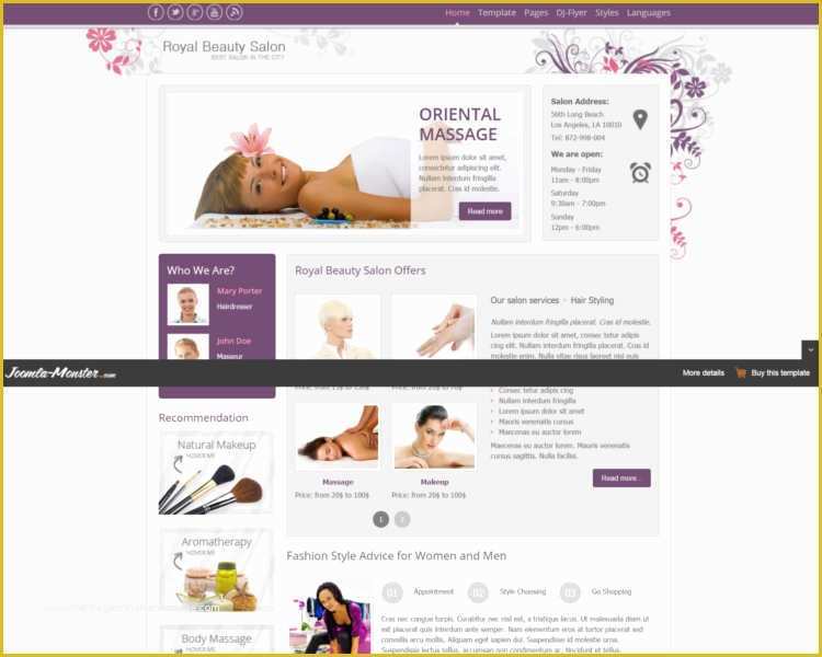 Joomla Templates Free Download Of 14 Best Salon Joomla Templates Free Download Creative