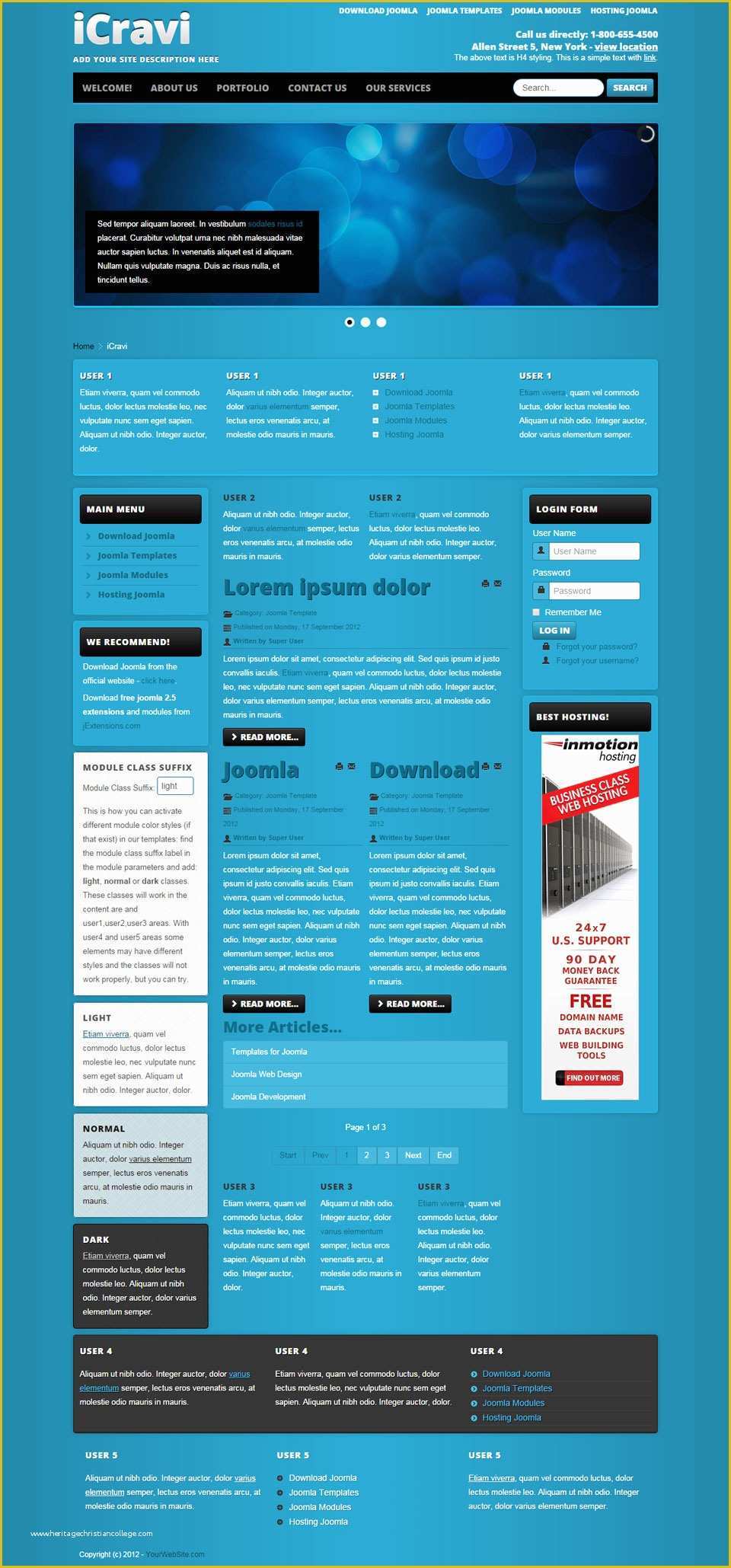 Joomla Templates Free Download Of Icravi Free Business Joomla Template