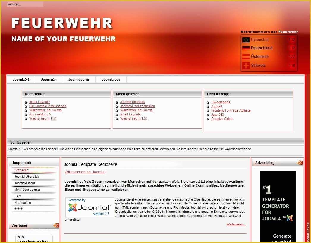 Joomla Templates Free Download Of Joomla Cms Downloads Templates Und Erweiterungen