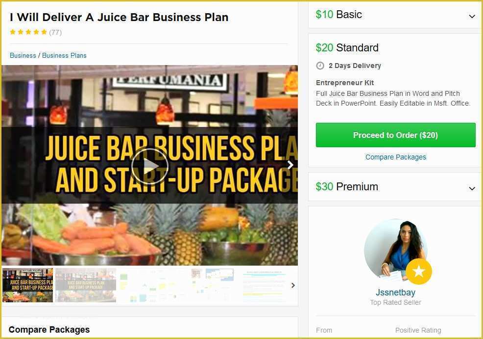 Juice Bar Business Plan Template Free Of Juice Bar Business Plan – Business Plan Templates