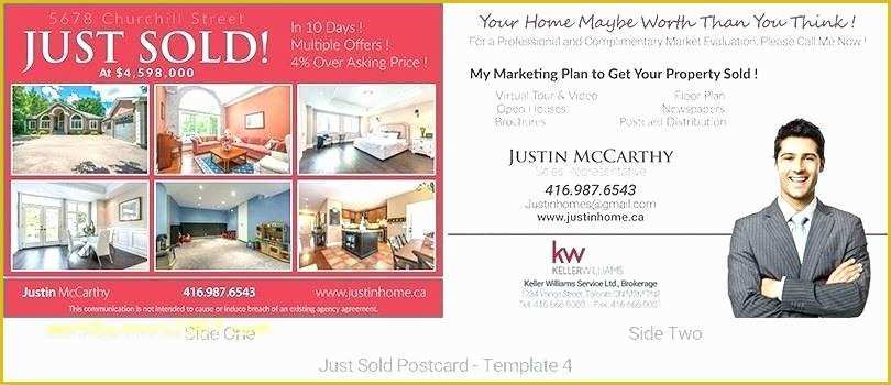 Just sold Postcard Templates Free Of Just sold Flyer Template Free Real Estate Just sold Flyer