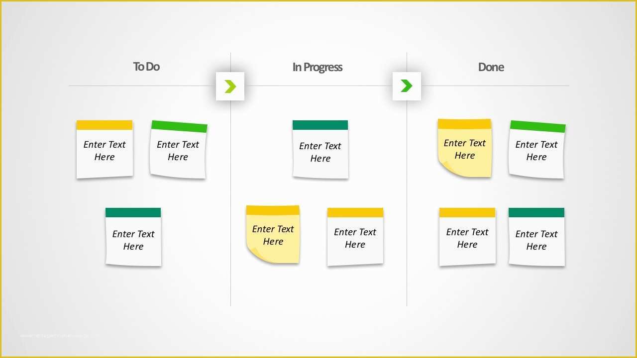 Kanban Board Template Free Of Editable Kanban Board Powerpoint Templates