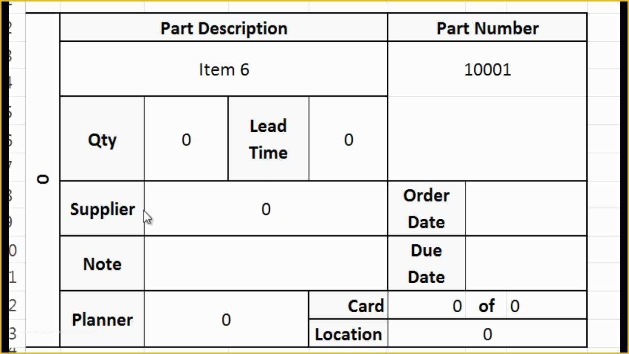 Kanban Board Template Free Of Kanban Card Template