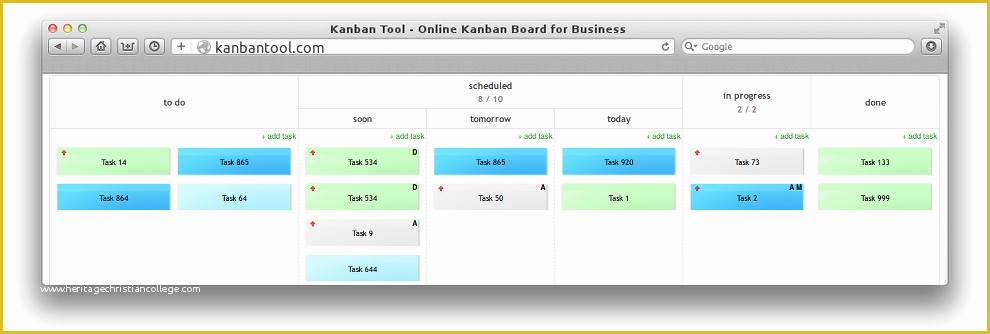 Kanban Board Template Free Of Kanban Template