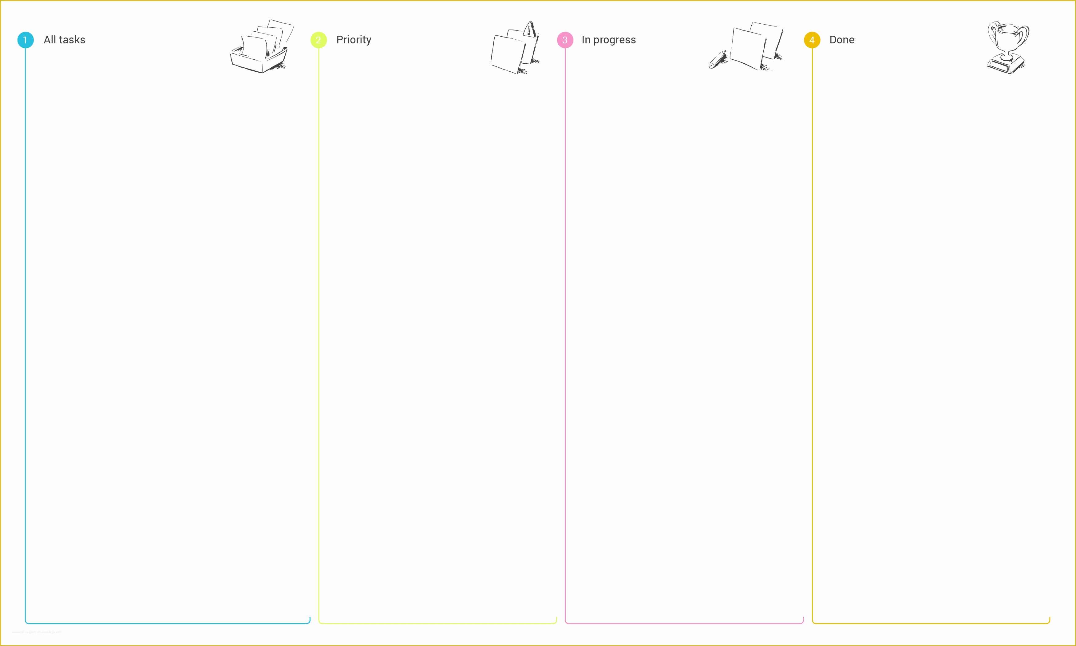 Kanban Templates Free Of Easy Kanban Board Line Demo