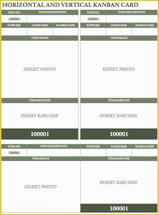 Kanban Templates Free Of Free Kanban Card Templates Smartsheet