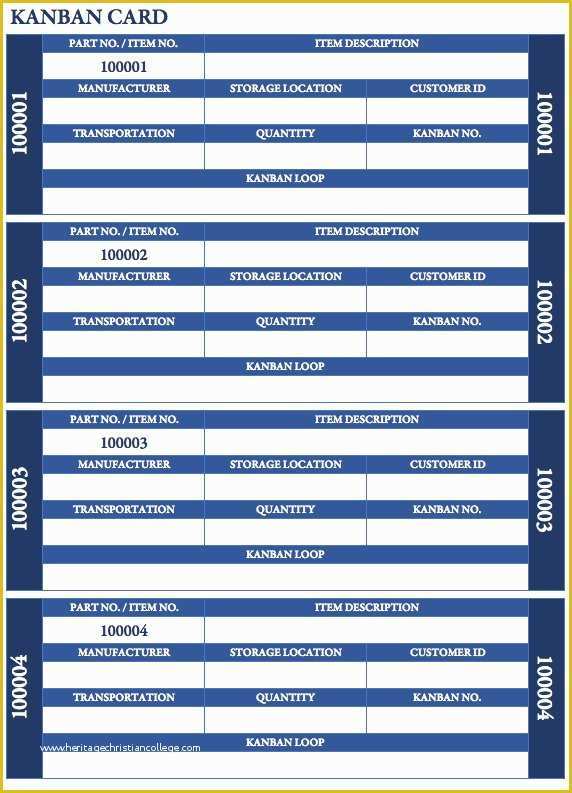 Kanban Templates Free Of Free Kanban Card Templates Smartsheet