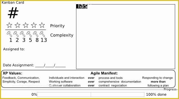 Kanban Templates Free Of Kanban Card Clip Art at Clker Vector Clip Art Online