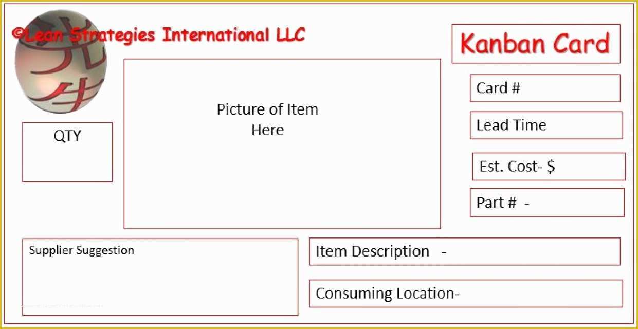 Kanban Templates Free Of Kanban Card Templates