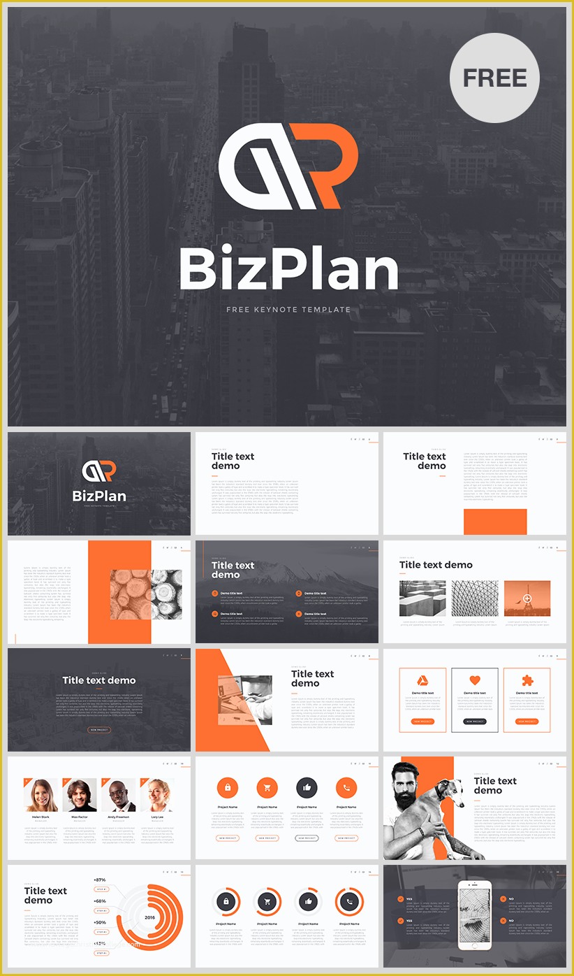 Keynote Presentation Templates Free Of Bizplan Free Keynote Template Keynote Template