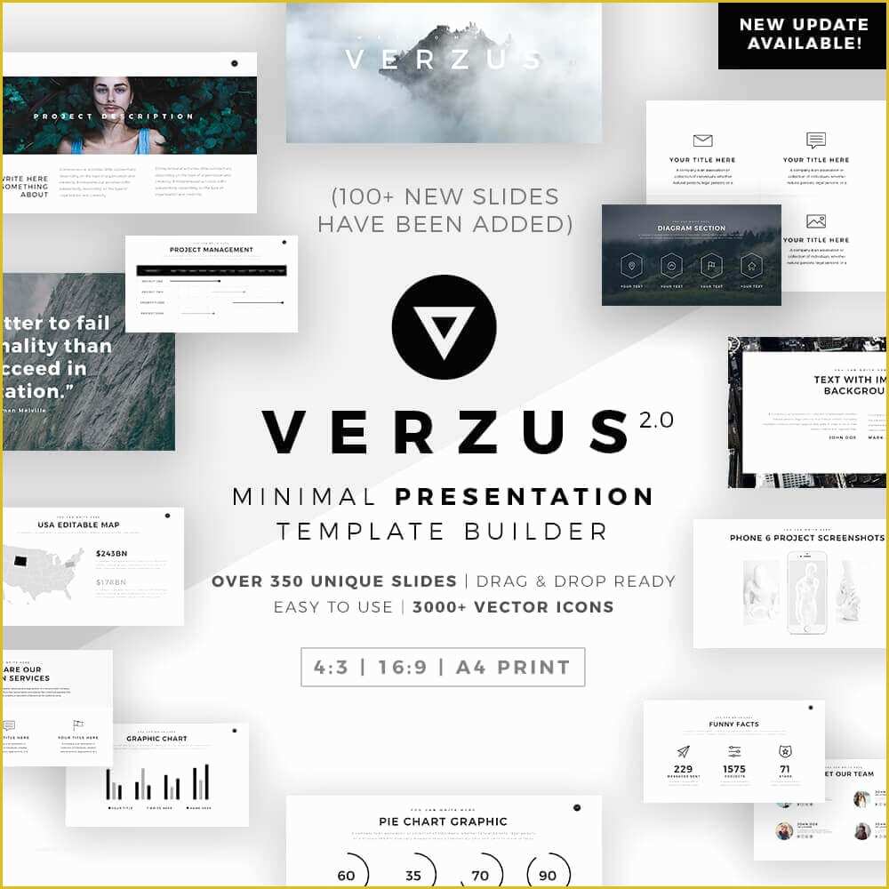 Keynote Presentation Templates Free Of Verzus Minimal Powerpoint Template Keynote and Google Slides