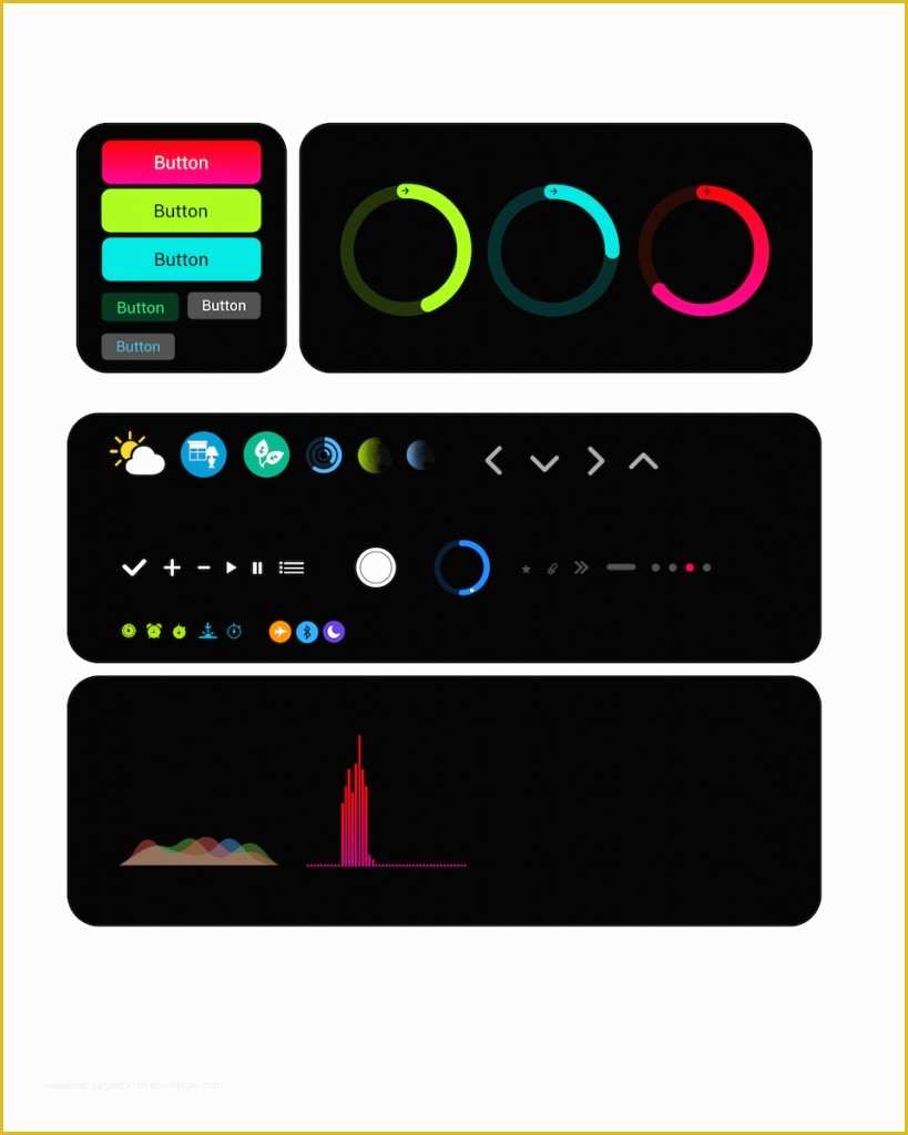 Keynote Prototyping Templates Free Of Apple Watch Vector Ui Kit for Keynote and Powerpoint