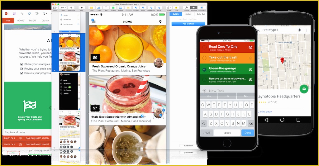 Keynote Prototyping Templates Free Of Ui Mockups & Design Kits for Prototyping Mobile and Web Apps