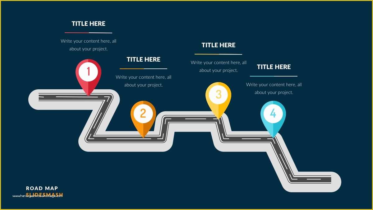 Keynote Roadmap Template Free Of Free Keynote Roadmap Template Slidesmash Presentations