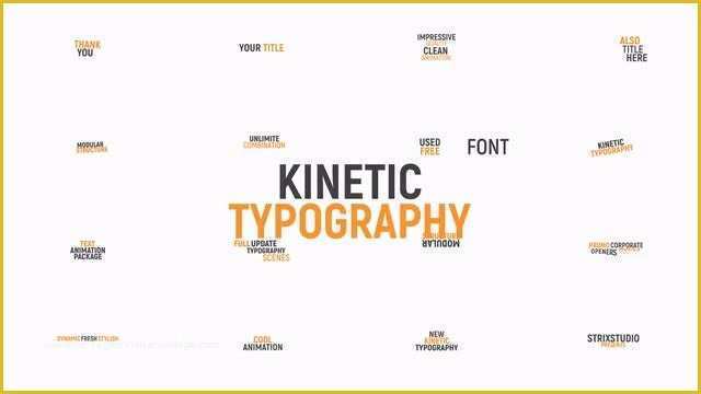 Kinetic Typography after Effects Template Free Download Of Kinetic Typography after Effects Templates