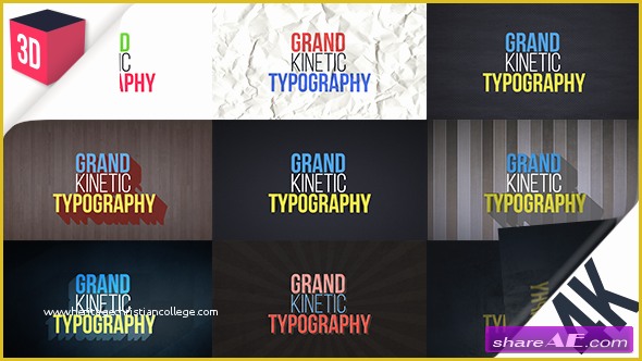 Kinetic Typography after Effects Template Free Download Of Videohive Grand Kinetic Typography Free after Effects