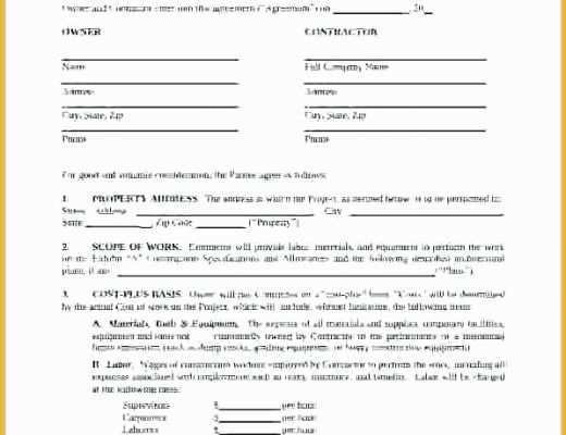 Kitchen Remodeling Templates Free Of Kitchen Remodeling Contract Sample – Wow Blog