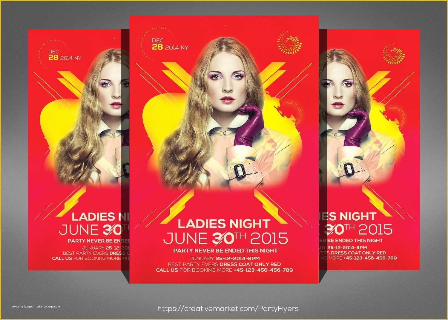 Ladies Night Out Flyer Template Free Of La S Night Out Flyer Template Flyer Templates