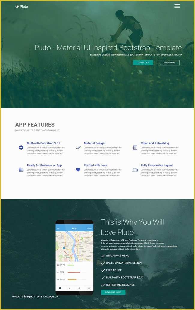 Landing Page Templates Free Download In HTML Of 25 Free HTML Landing Page Templates 2017 Designmaz