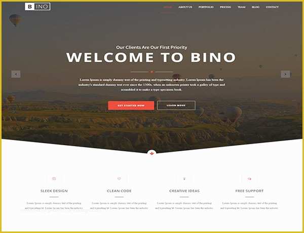 Landing Page Templates Free Download In HTML Of Bootstrap Website Templates Free Download 2017