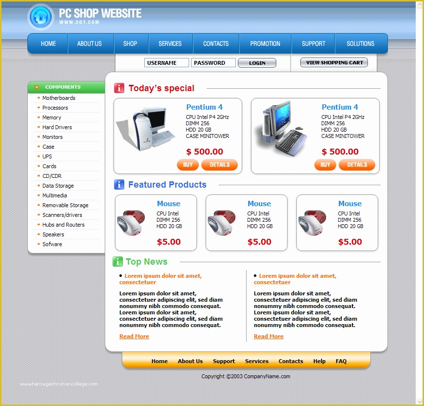 Laptop Website Templates Free Download Of Download Free HTML Templates