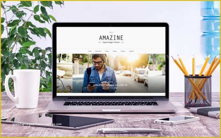 Laptop Website Templates Free Download Of Free Laptop Mockup Psd Template Pack 2 Bthemez Blog