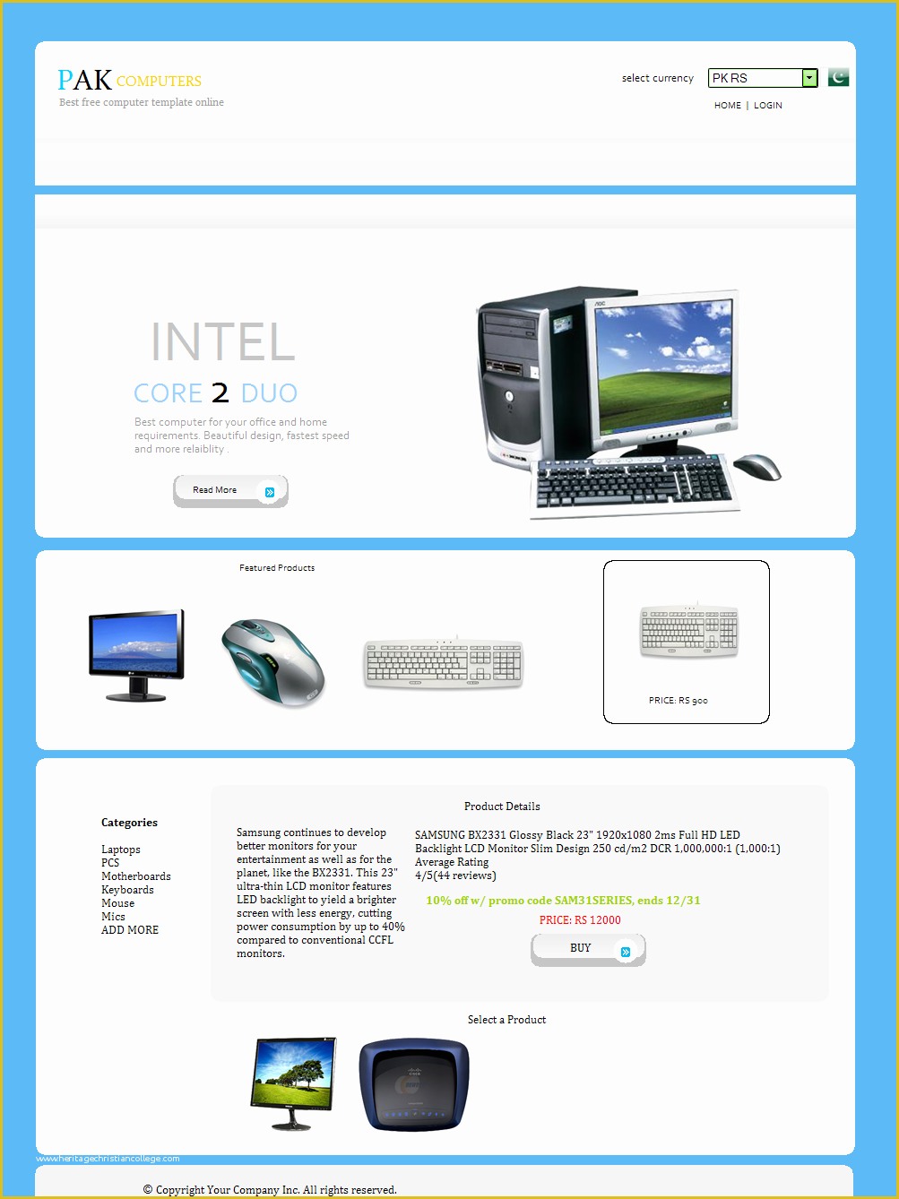 Laptop Website Templates Free Download Of Pak Puters Free Web Template Download