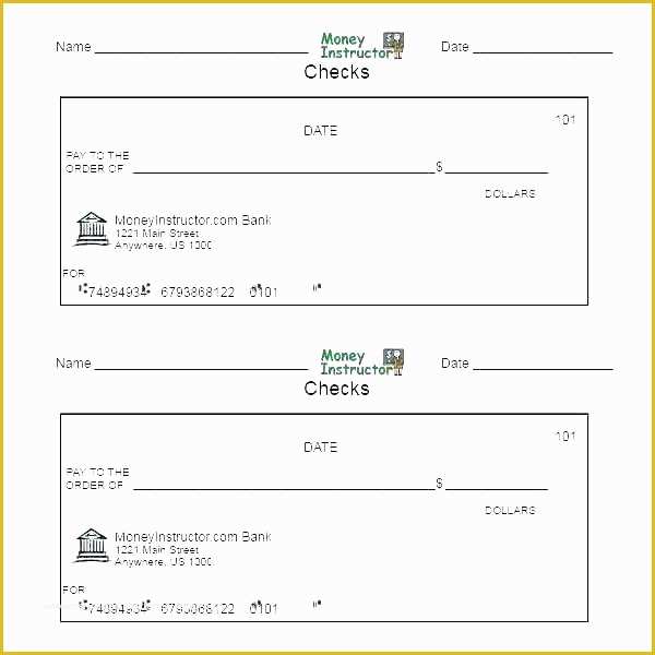 Large Fake Check Template Free Of Big Cheque Check Template Free Download Templates