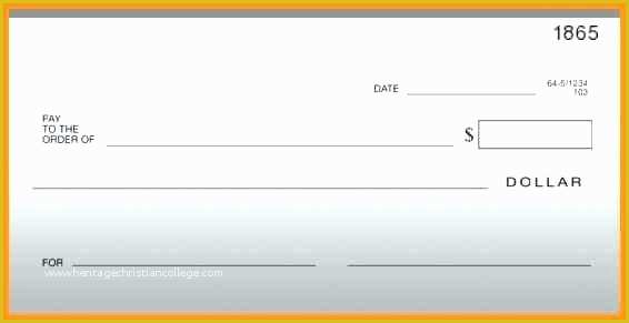Large Fake Check Template Free Of Cheque Templates Free Word Excel formats Fun Fake Template