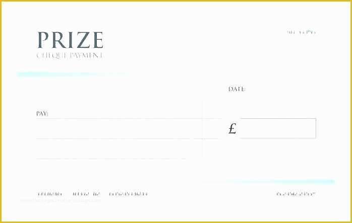 Large Fake Check Template Free Of Printable Fake Checks Blank Big Check Template Free Vector