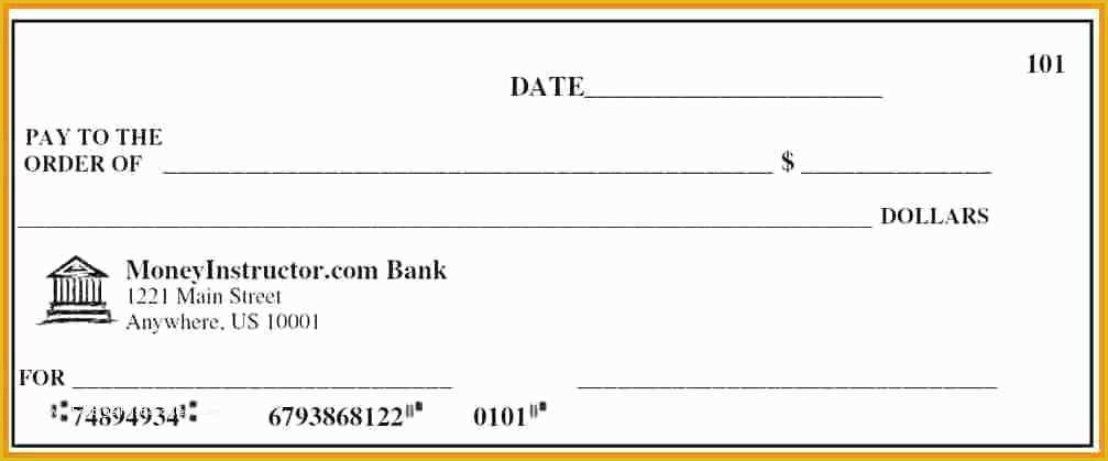 Large Fake Check Template Free Of Royalty Free Blank Check and Stock fortable Fake