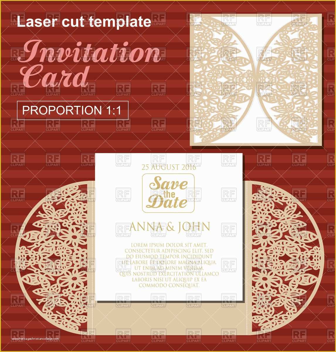 Laser Cut Templates Free Of Laser Cut Wedding Invitation Templates Yourweek