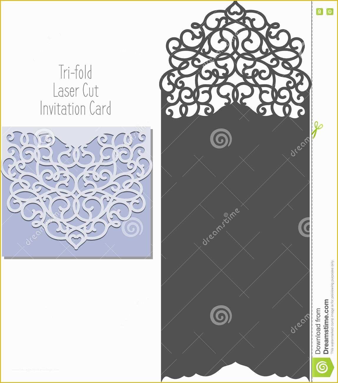 Laser Cut Wedding Invitation Templates Free Of Laser Cut Envelope Template for Invitation Wedding Card