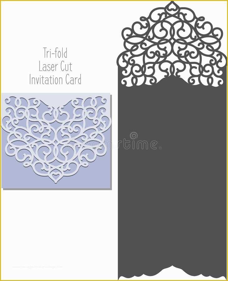 Laser Cut Wedding Invitation Templates Free Of Laser Cut Envelope Template for Invitation Wedding Card