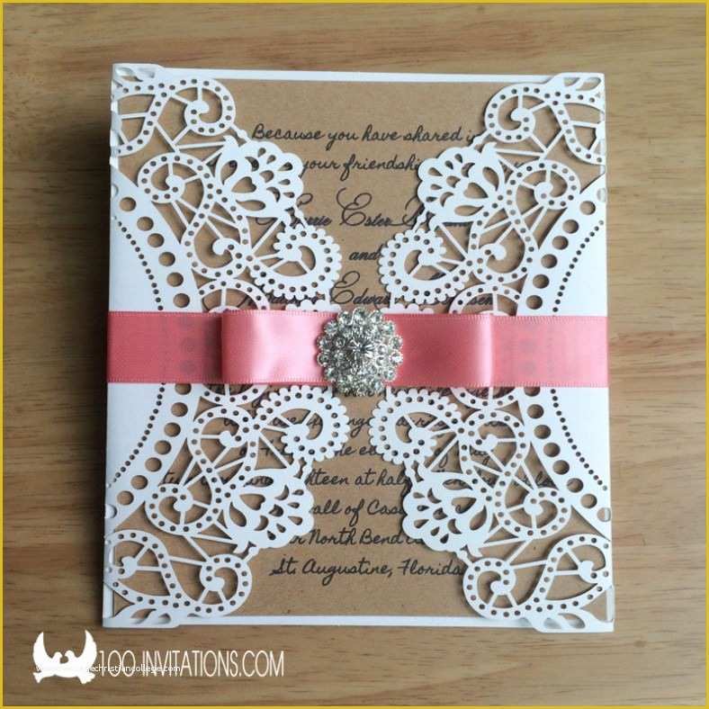 Laser Cut Wedding Invitation Templates Free Of Laser Cut Wedding Invitation Templates Yourweek