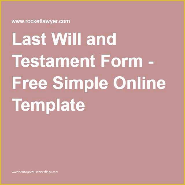 Last Will and Testament Australia Template Free Of 1000 Ideas About Will and Testament On Pinterest