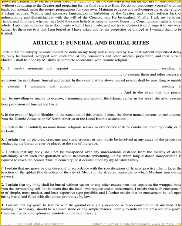 Last Will and Testament Free Template Tennessee Of Download Tennessee Last Will and Testament form for Free