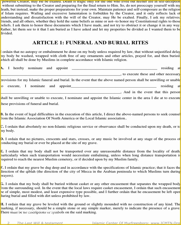 Last Will and Testament Free Template Tennessee Of Download Tennessee Last Will and Testament form for Free