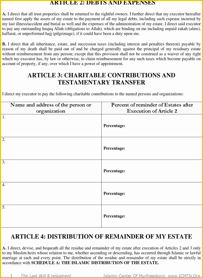 Last Will and Testament Free Template Tennessee Of Free Tennessee Last Will and Testament form Pdf