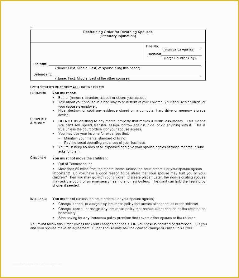 Last Will and Testament Free Template Tennessee Of Printable Last Will and Testament Template Blank Free